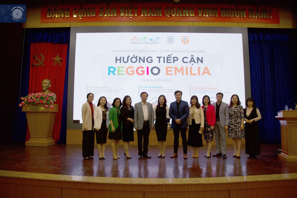 Chuyên đề Bồi dưỡng trực tuyến tập trung: Hướng tiếp cận Reggio Emilia tại Hà Nội